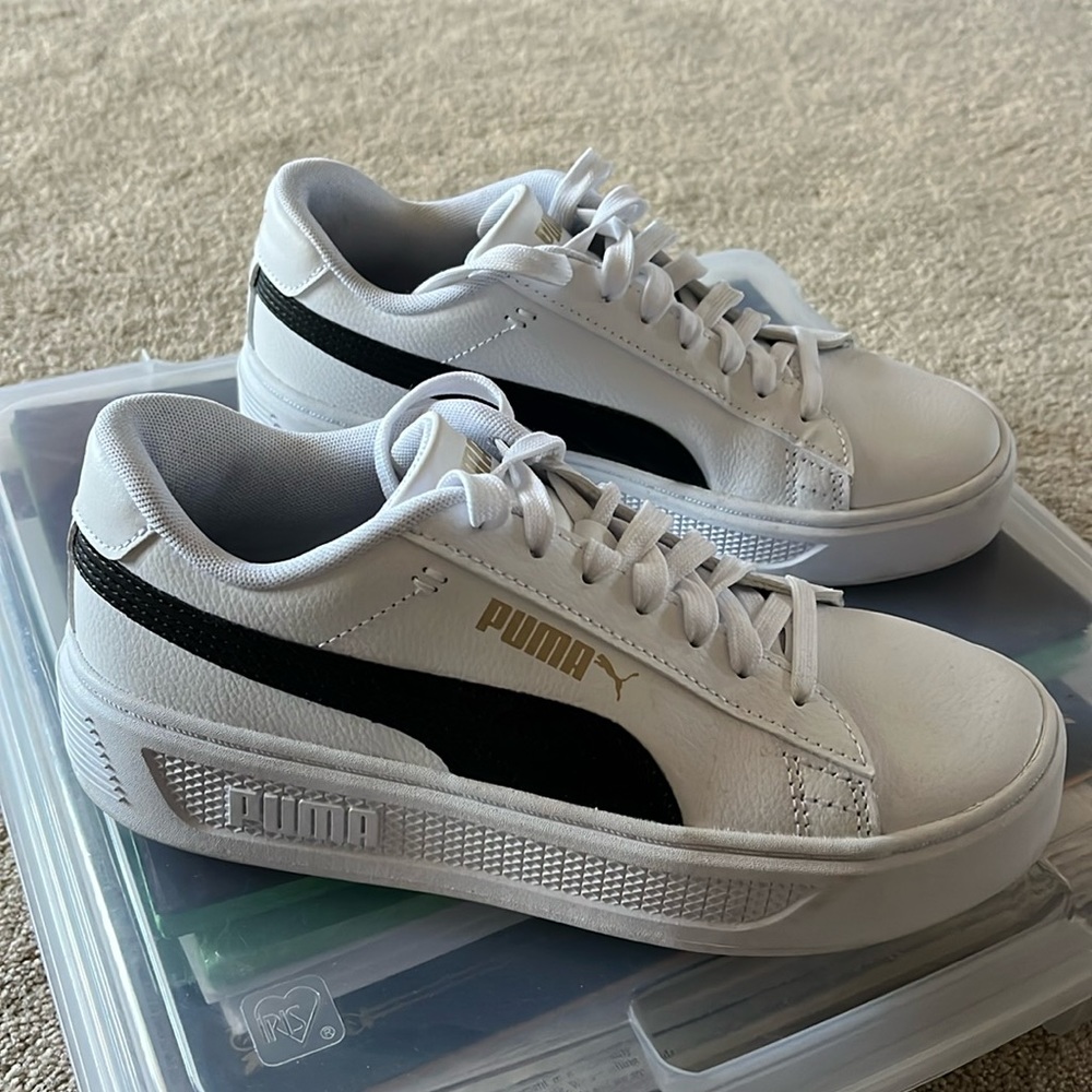 Puma women’s smash platform sneakers